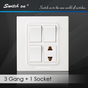 3-gang-1-socket