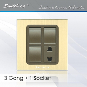 3-gang-1-socket