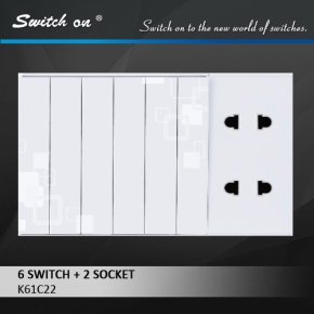 6-switch-2-socket-k61c22