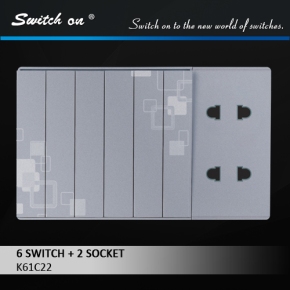 6-switch-2-socket-k61c22